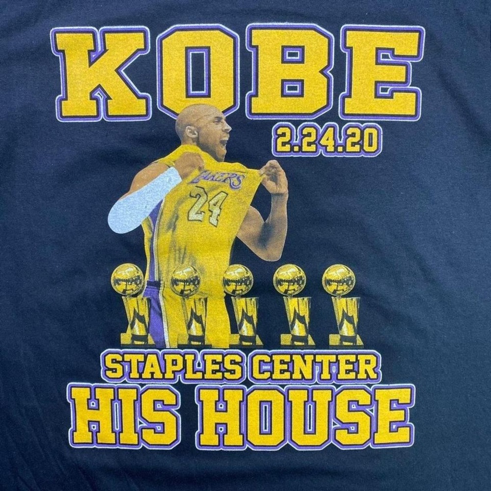 2020 Kobe‎ Bryant LA Lakers RIP shirt